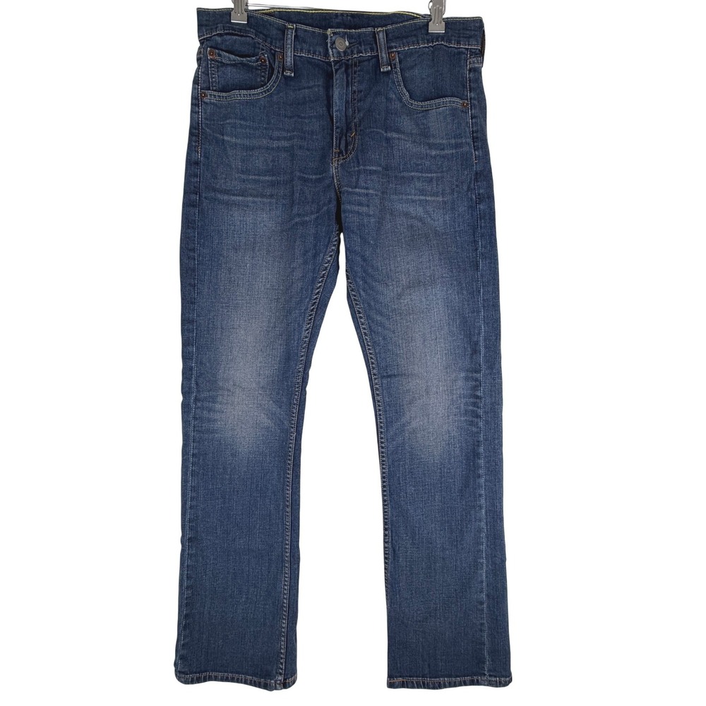 Levi's 527 Jeans Men's 32x32 Blue Slim Bootcut Stretch Denim Medium Wash